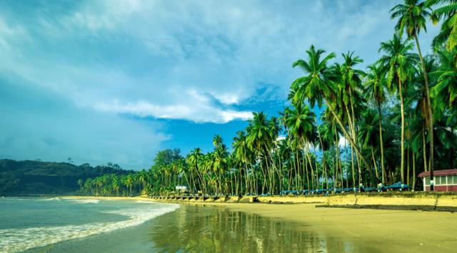 ARRIVE PORT BLAIR  Corbyn’s Cove beach